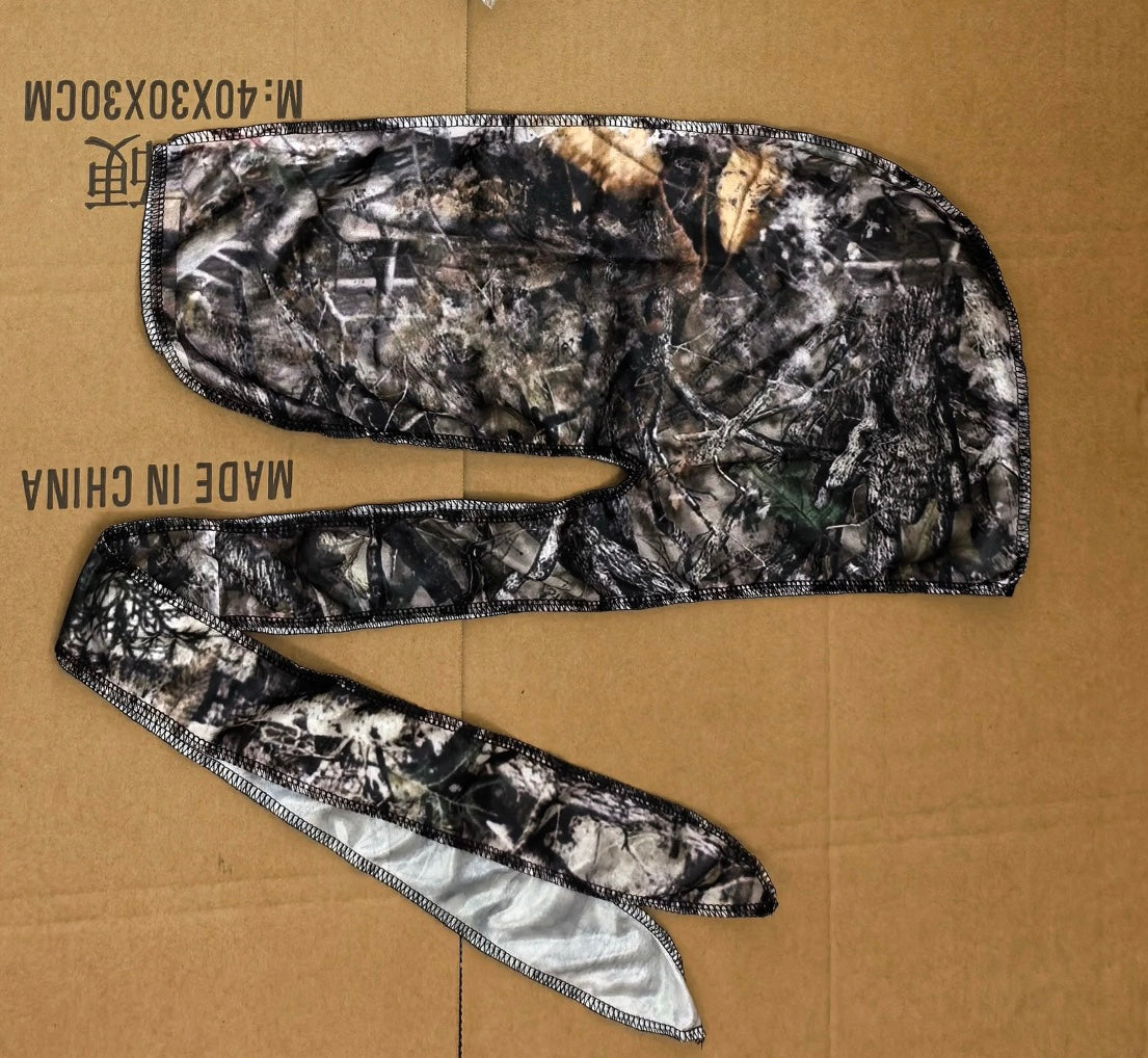 Camo Silk Durag